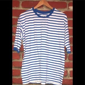 Striped embroidered shirt (used)